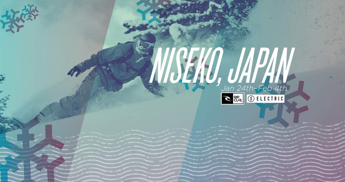 Niseko Banner ski tour japan