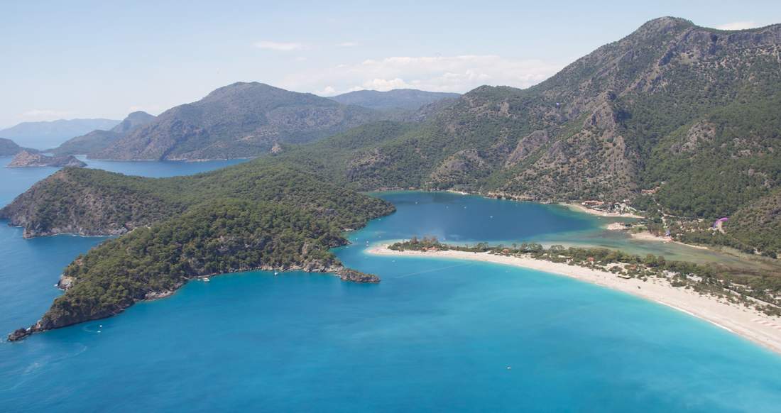 Beach Coves beach cove along the beautiful turkish coast