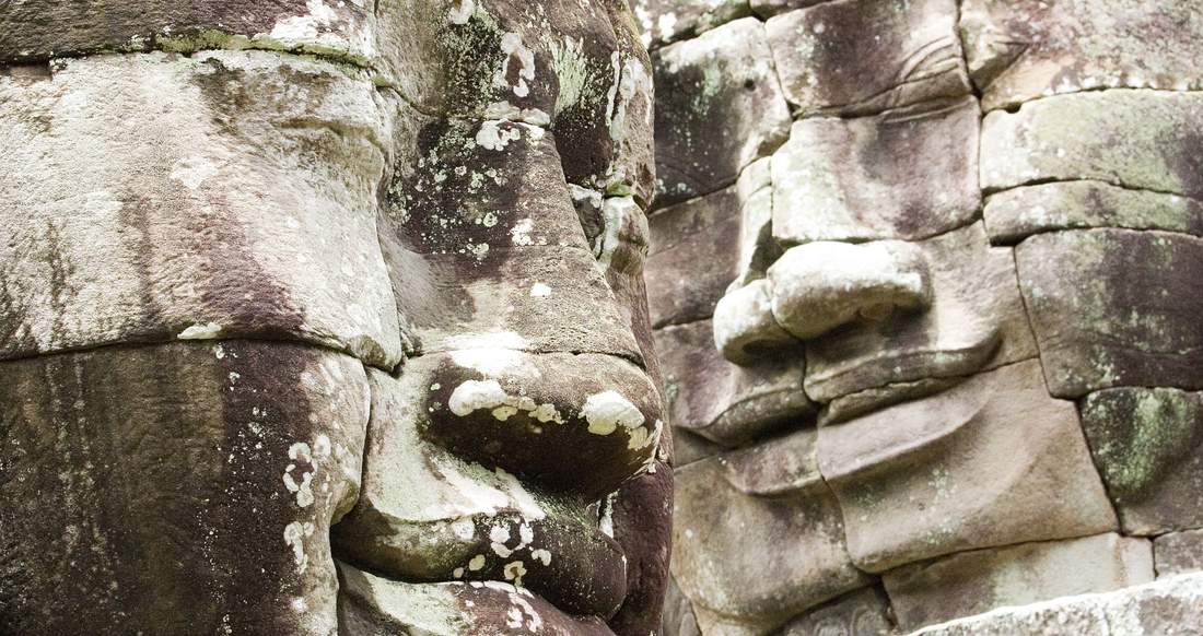 Angkor Wat temple in Siem Reap Cambodia Close up of the Angkor Wat temple in Siem Reap Cambodia