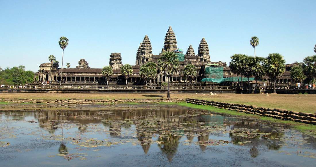 Angkor Wat temple Angkor Wat temple during the day