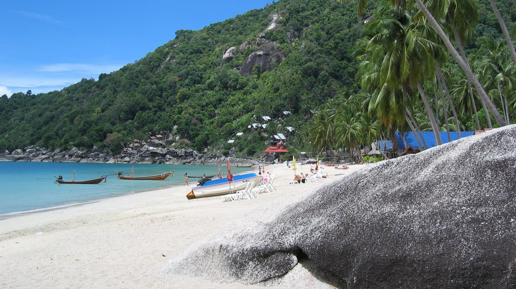 Thailand beach Haad Yuan beach in southern Thailand