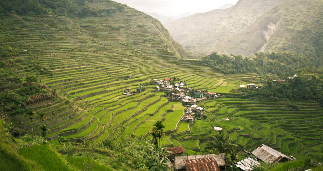 Banaue rice terraces in the Philippines rice terraces of banue philippines
