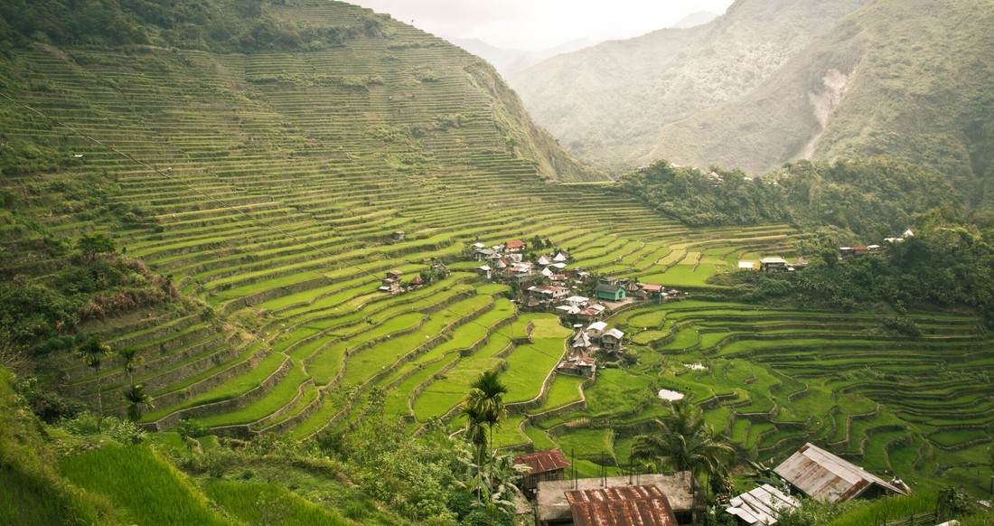 Banaue rice terraces in the Philippines rice terraces of banue philippines