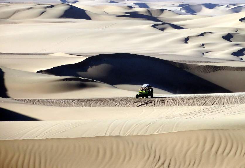 Huacachina Sand Dunes Sand dunes of Huacachina Peru