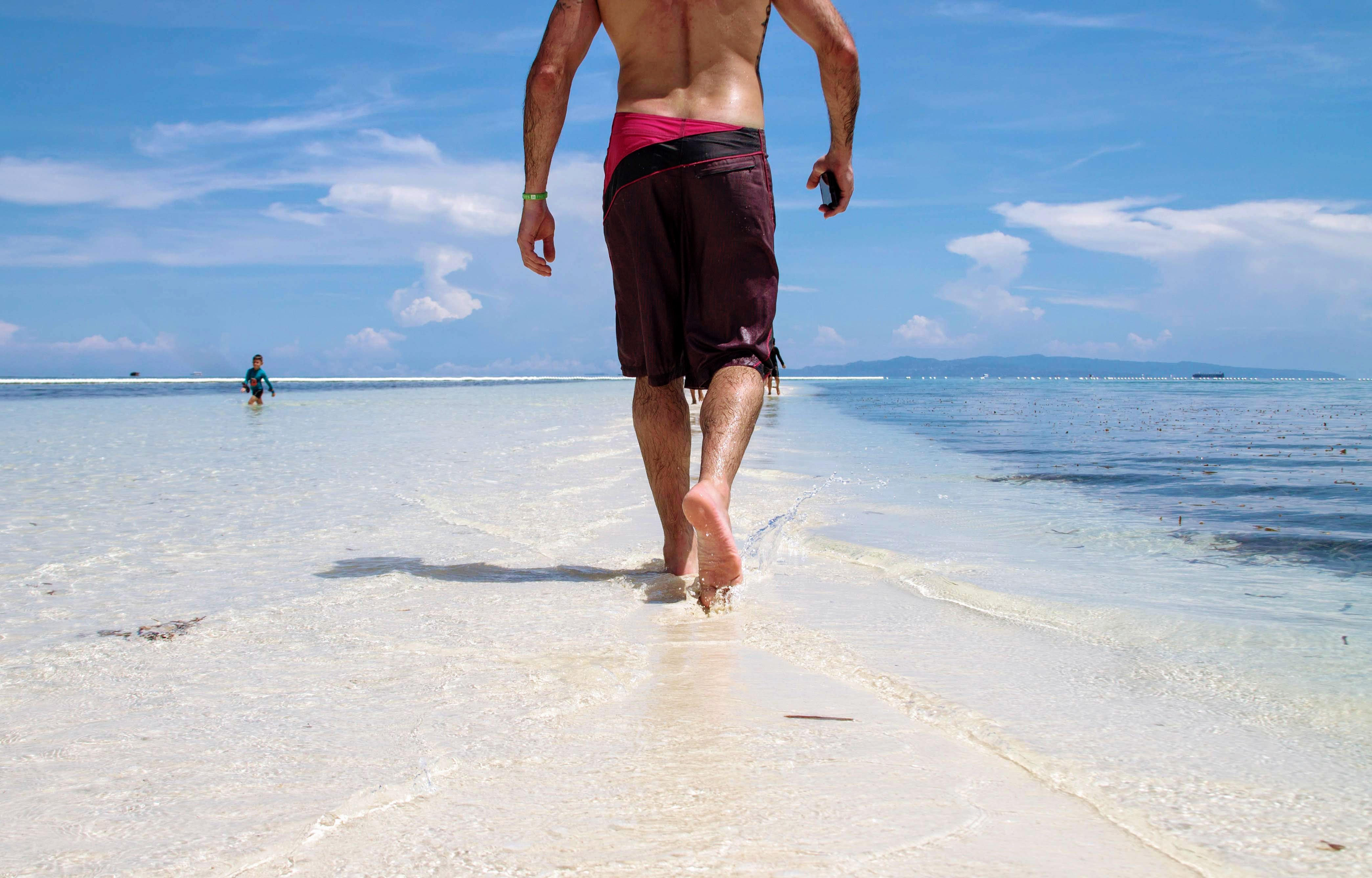 White sand beach, Philippines