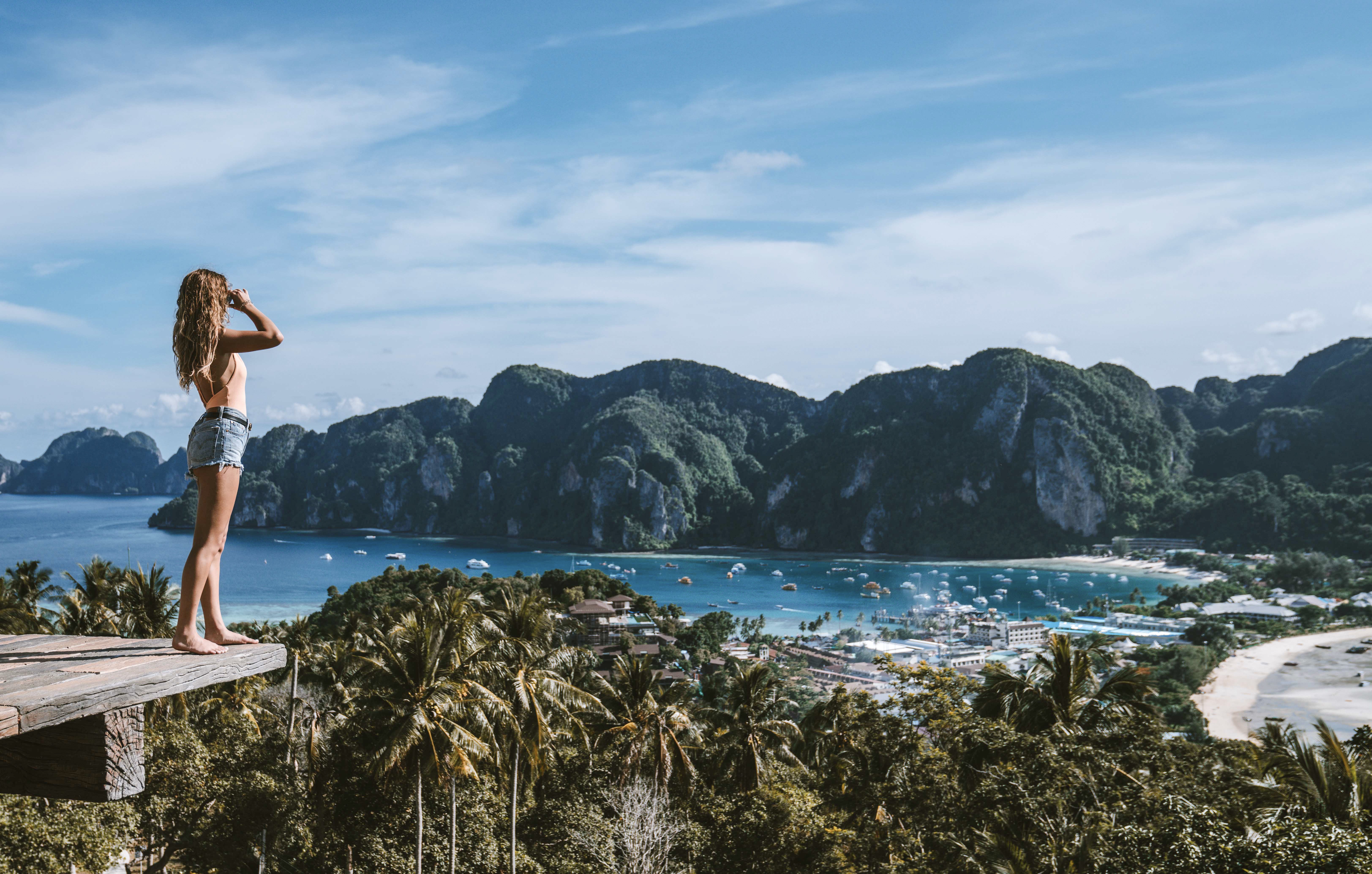 Phi Phi viewpoint, Krabi, Thailand