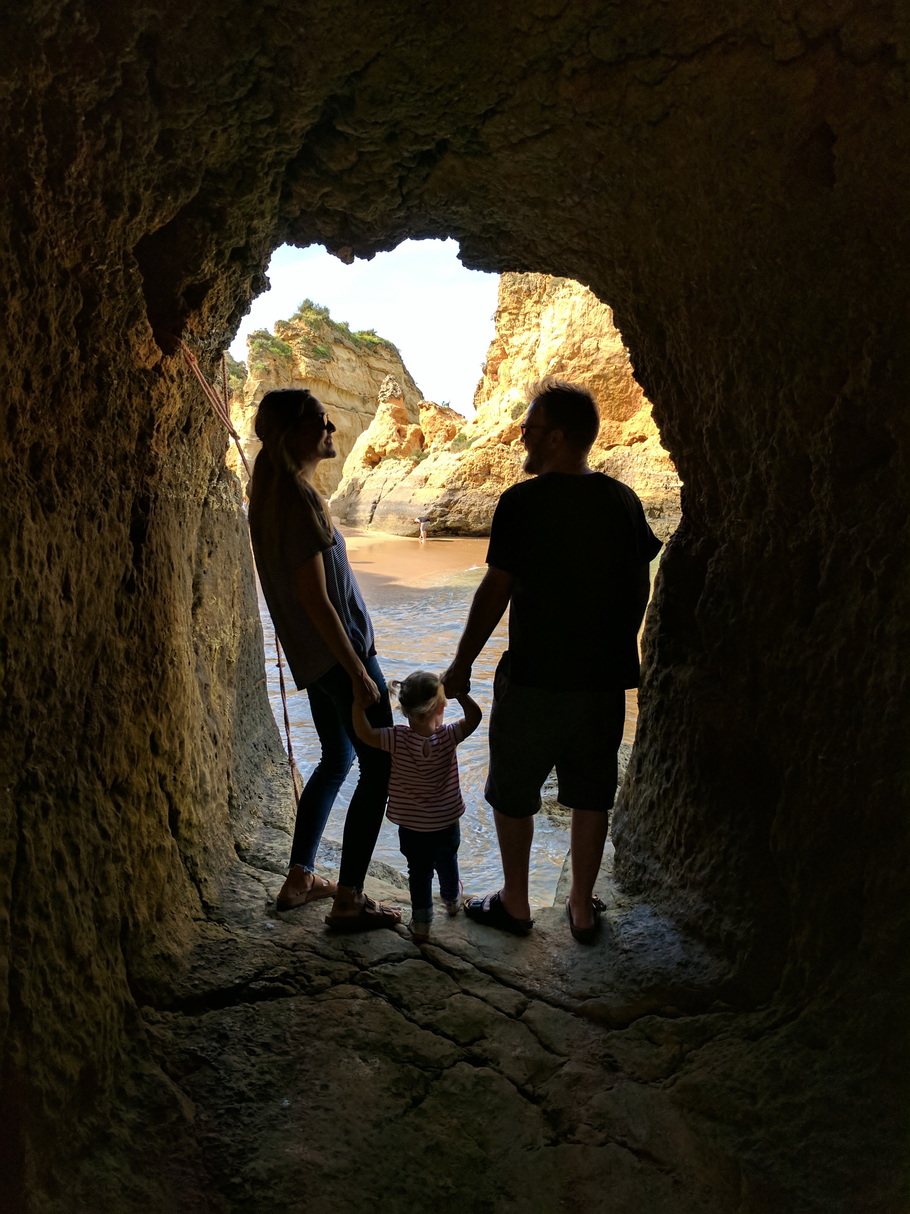 Family on a custom trip
