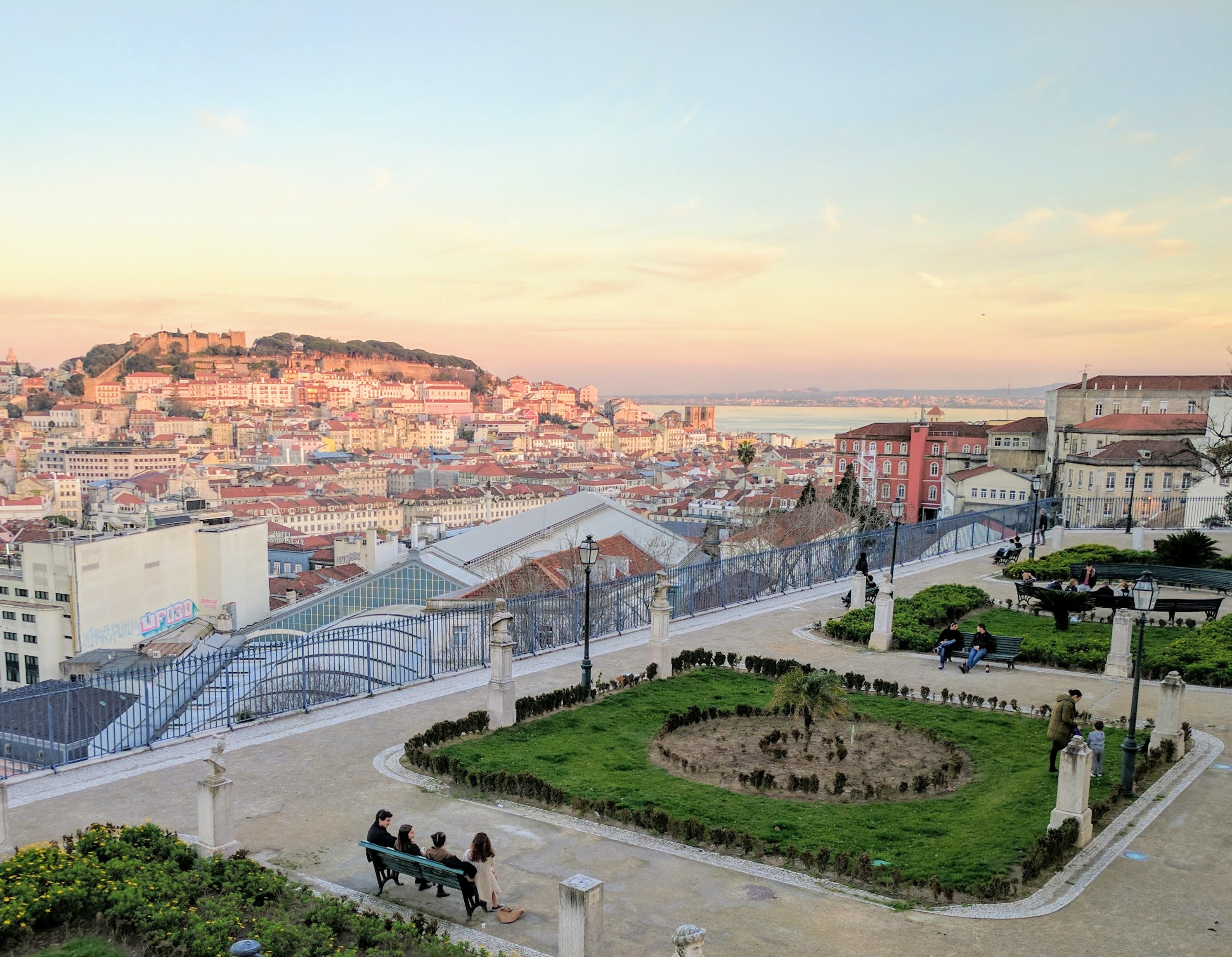 Lisbon viewpoint, Portugal