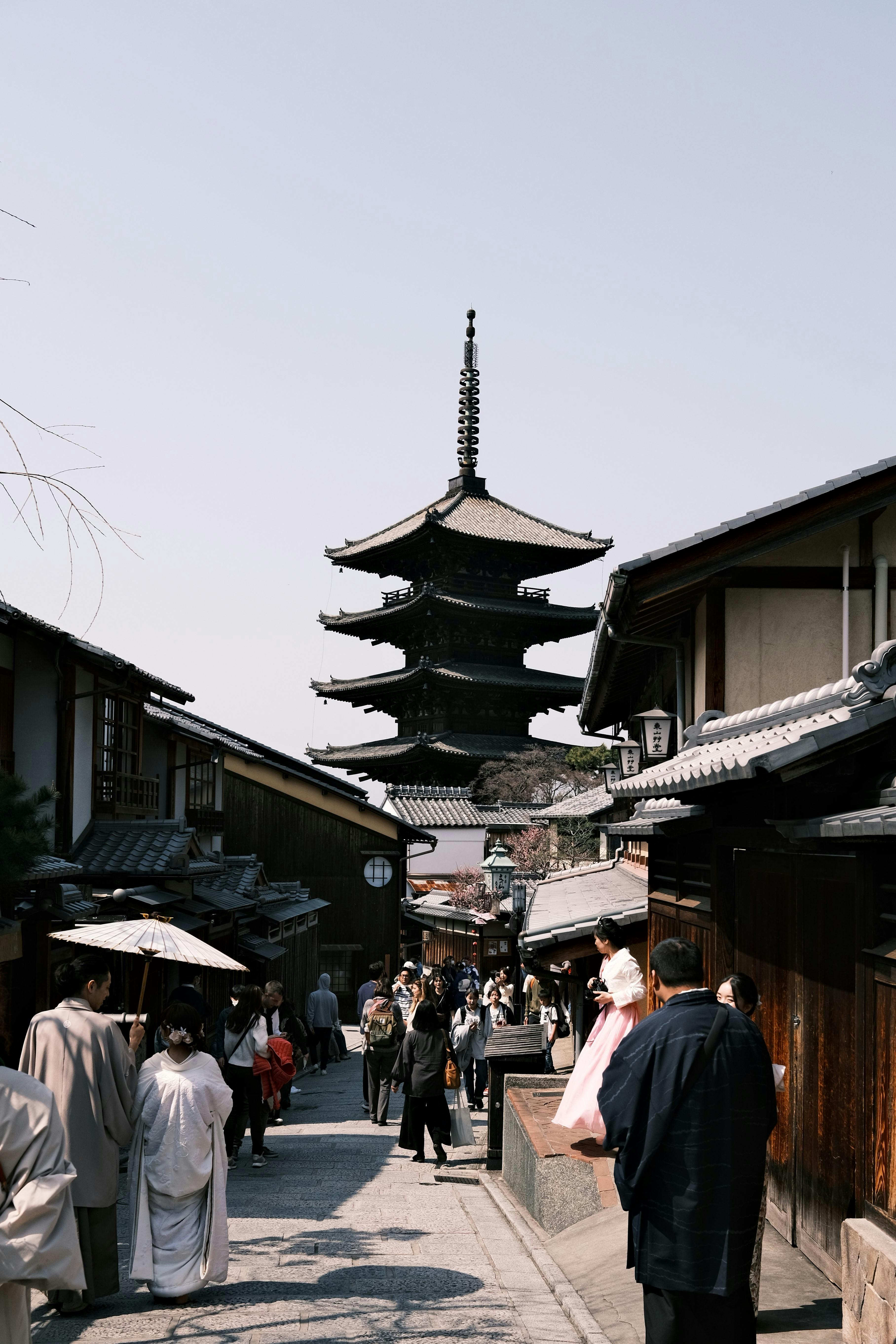 Kyoto temple, Japan