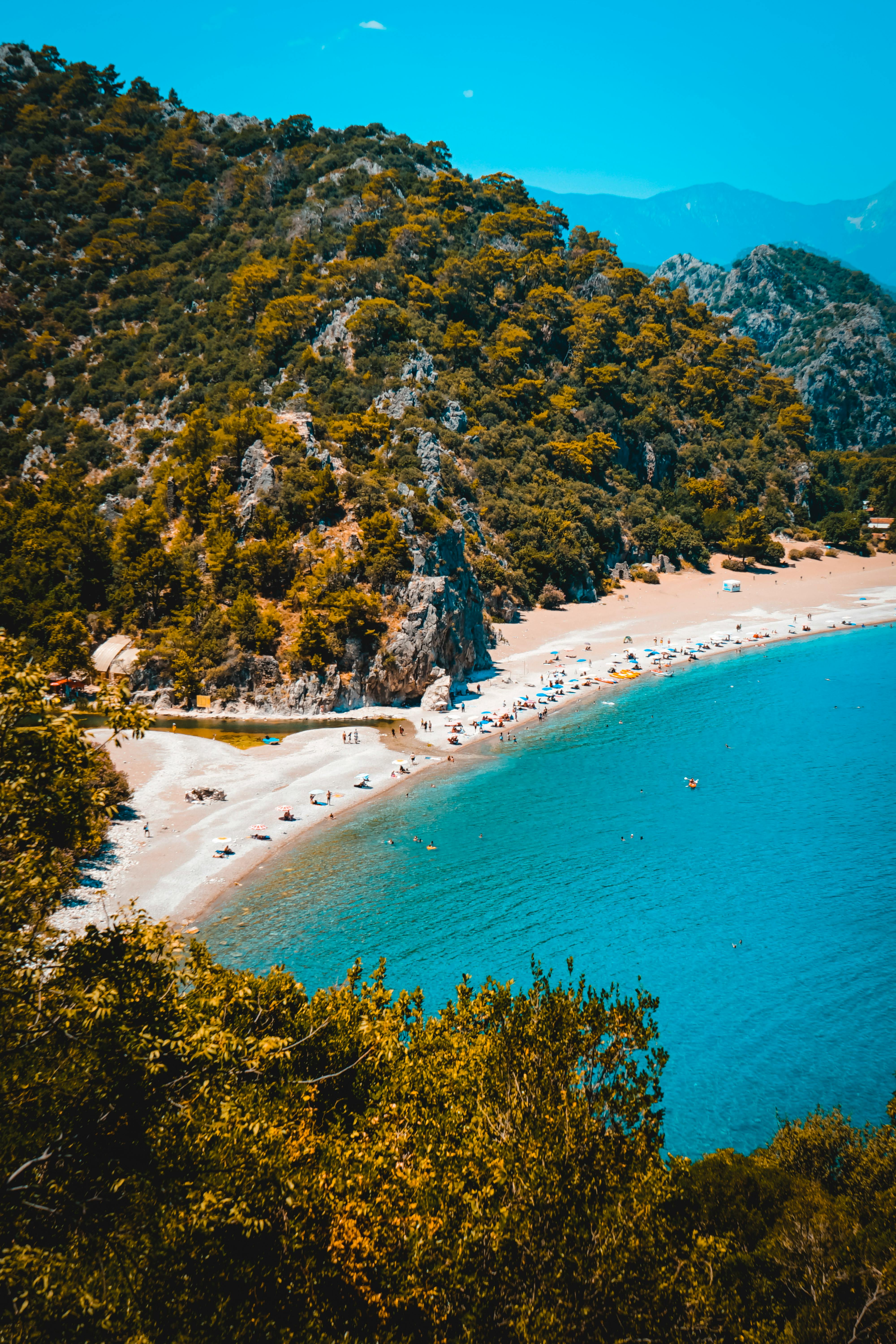 Olympos beach, Turkey