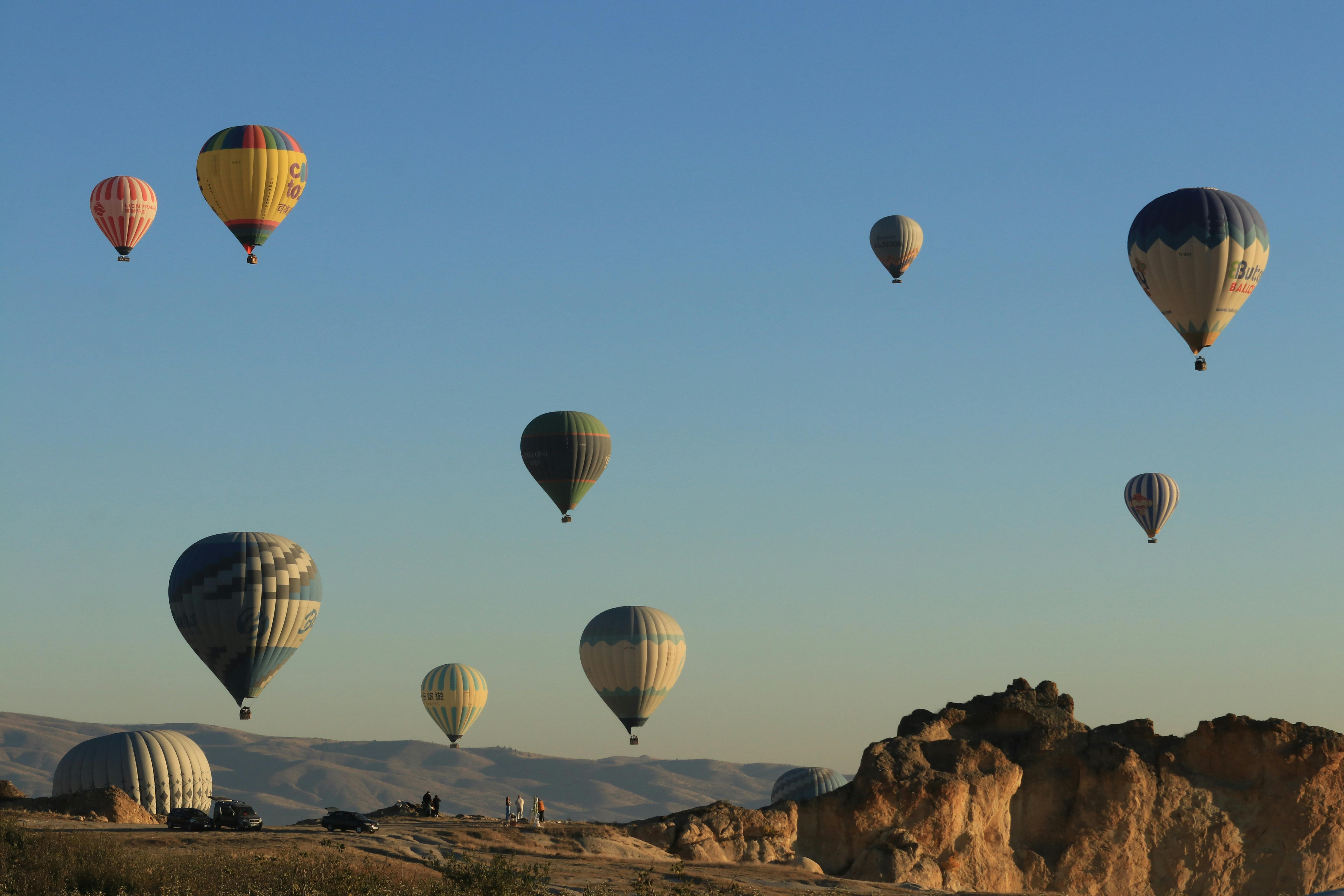 Hot air balloons, Cappadocia, Turkey